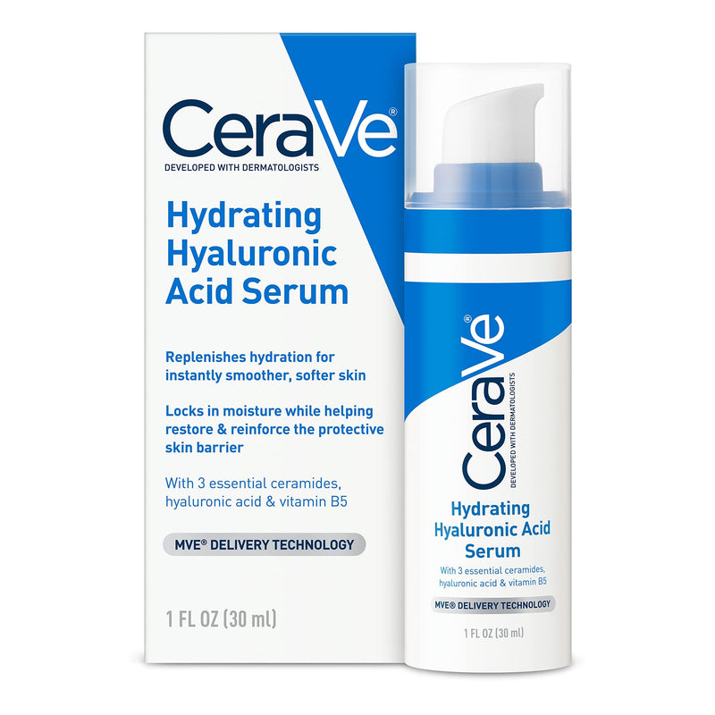 CeraVe Hydrating Serum: Hyaluronic & Vitamin B5 Formula