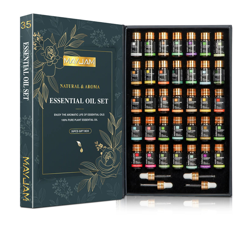 MAYJAM 35-Piece Essential Oil Set