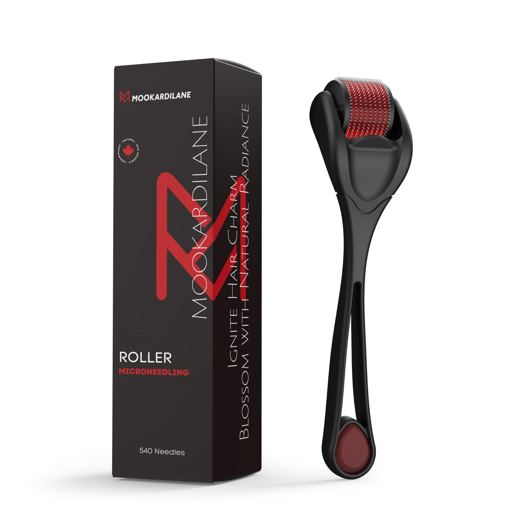 Sleek Stainless Steel Derma Roller