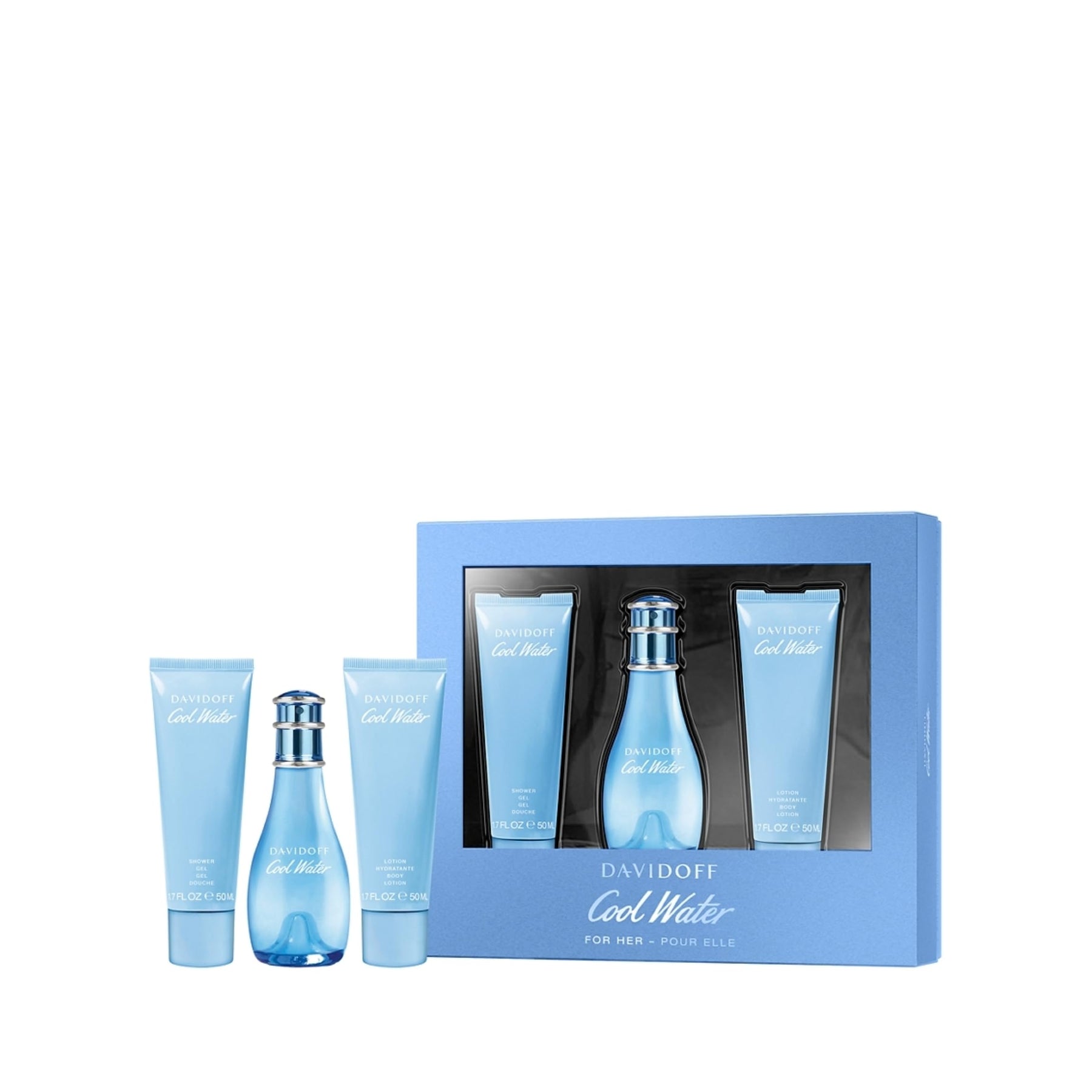 Davidoff Cool Water Woman Festive Trio