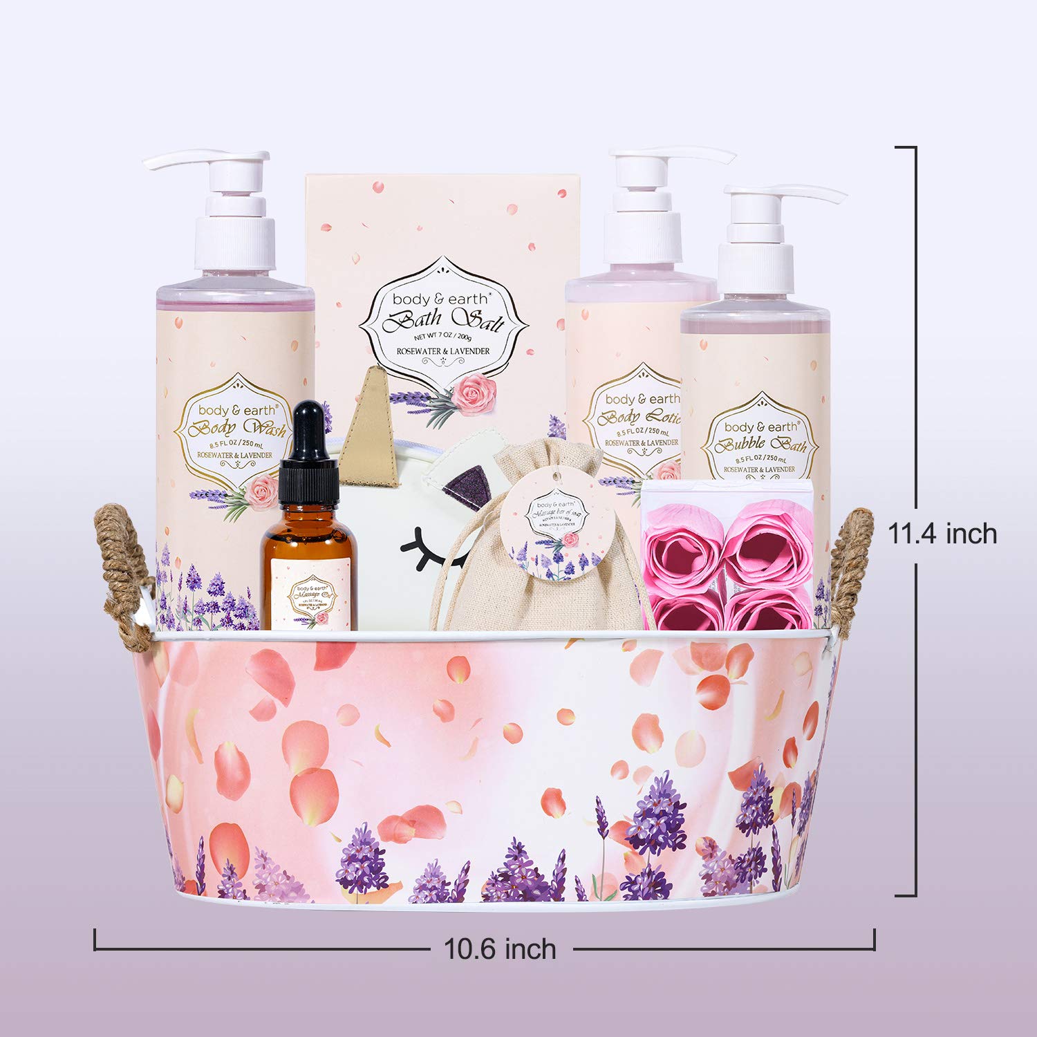 Rosewater & Lavender Bliss Spa Set