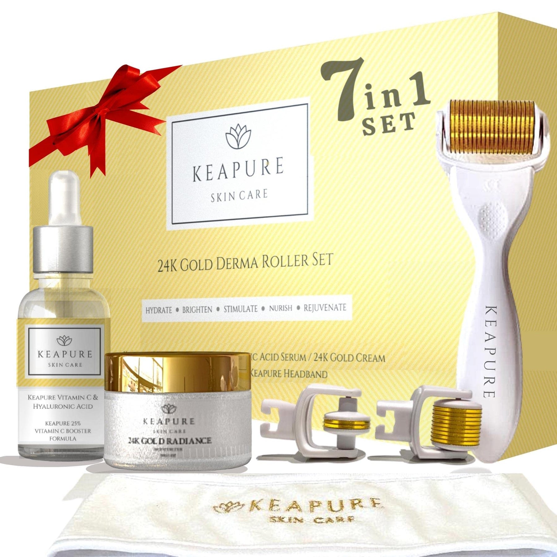 Complete Skin Microneedle Set with Serums