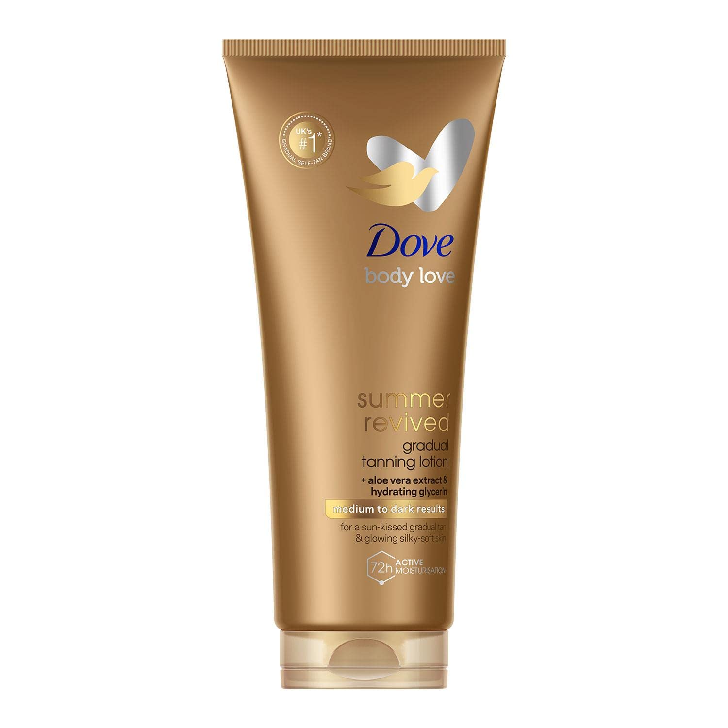 Dove Summer Glow Tanning Lotion Medium-Dark 200ml