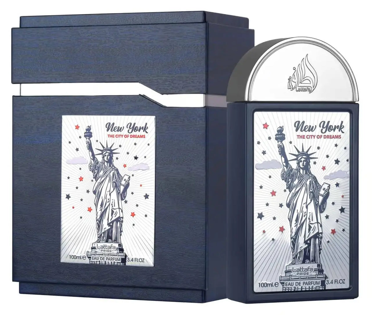 Lattafa Pride New York City of Dreams Eau de Parfum, 3.4 oz