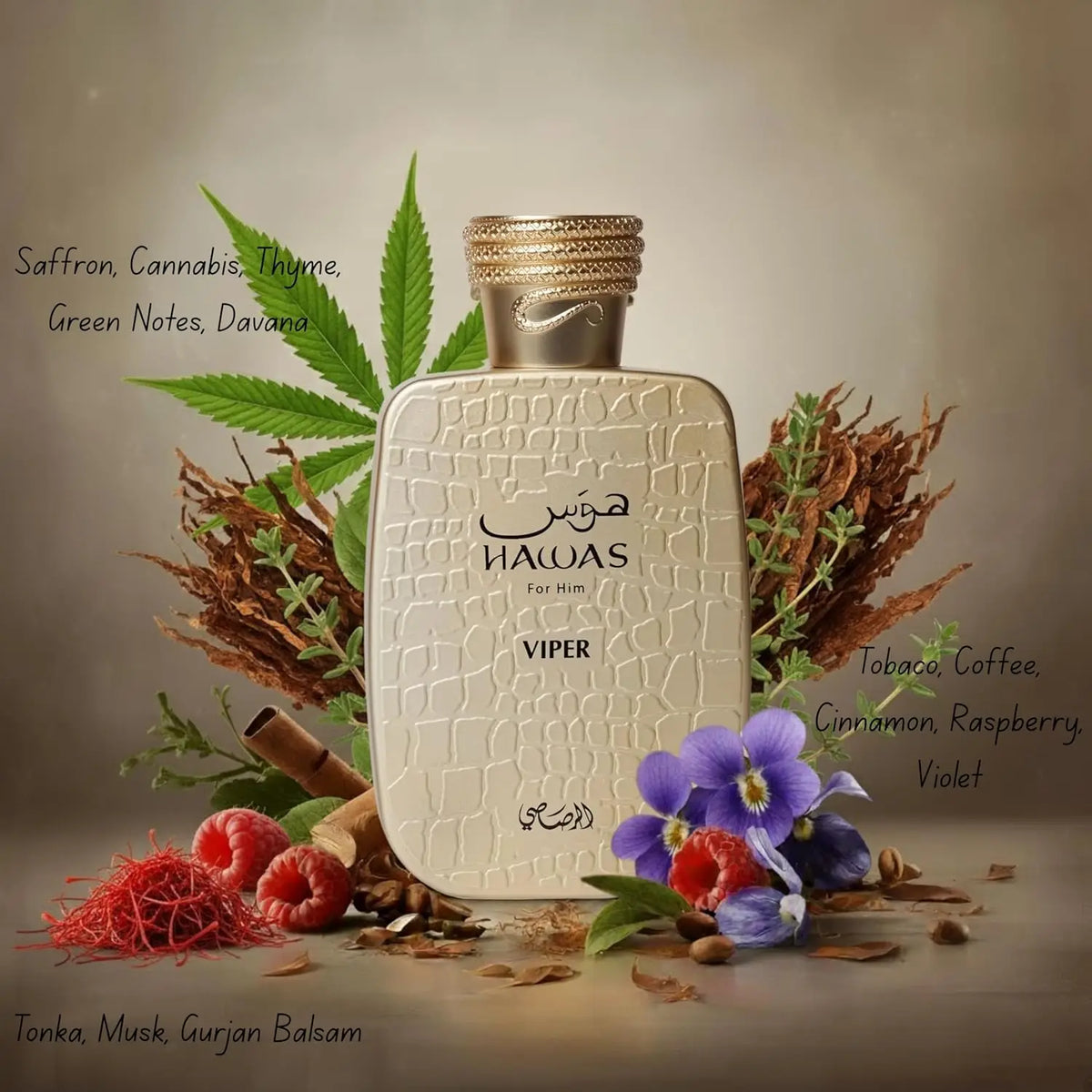 Rasasi Hawas Viper Eau de Parfum, 100ml