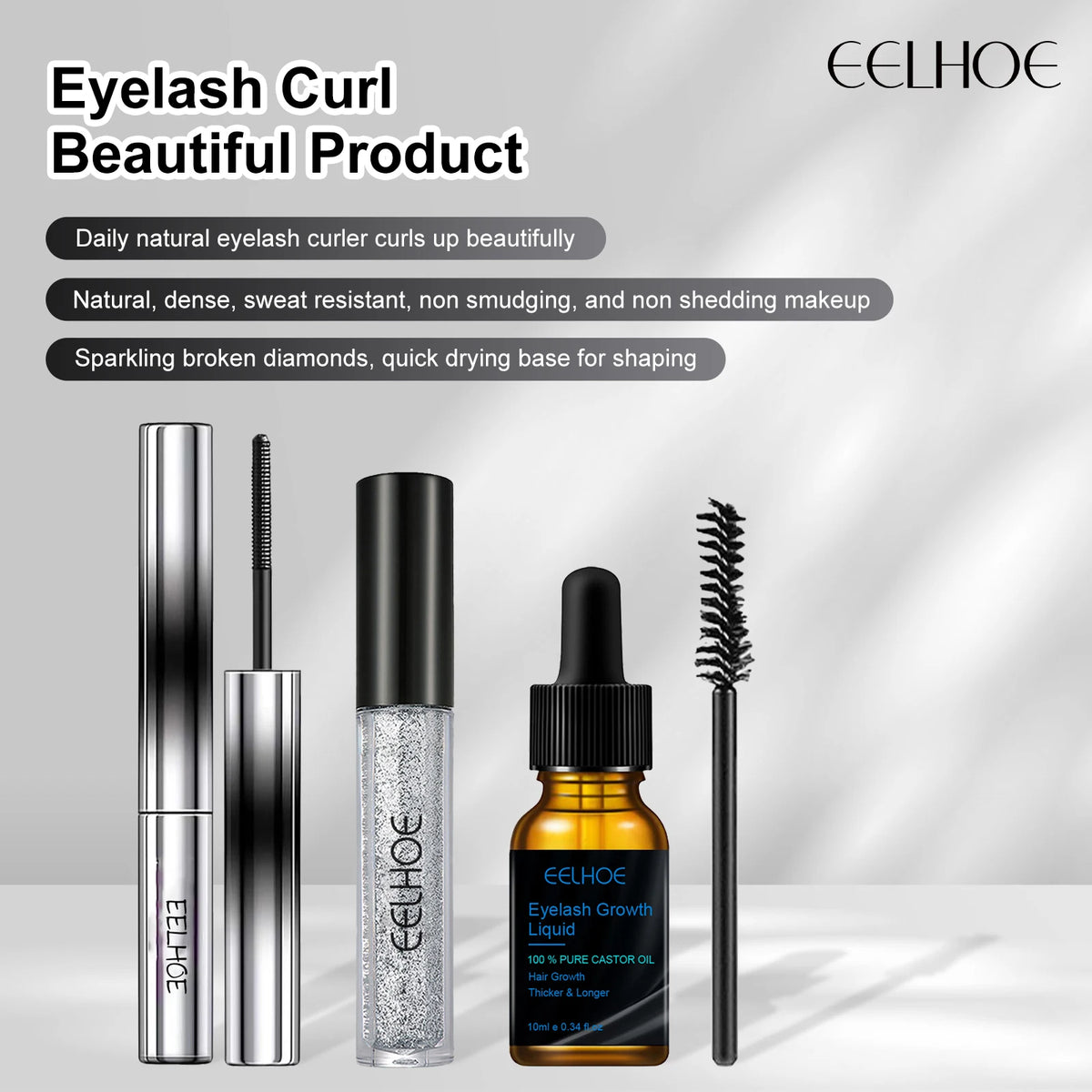 Eelhoe Castor Oil Eyelash and Eyebrow Serum