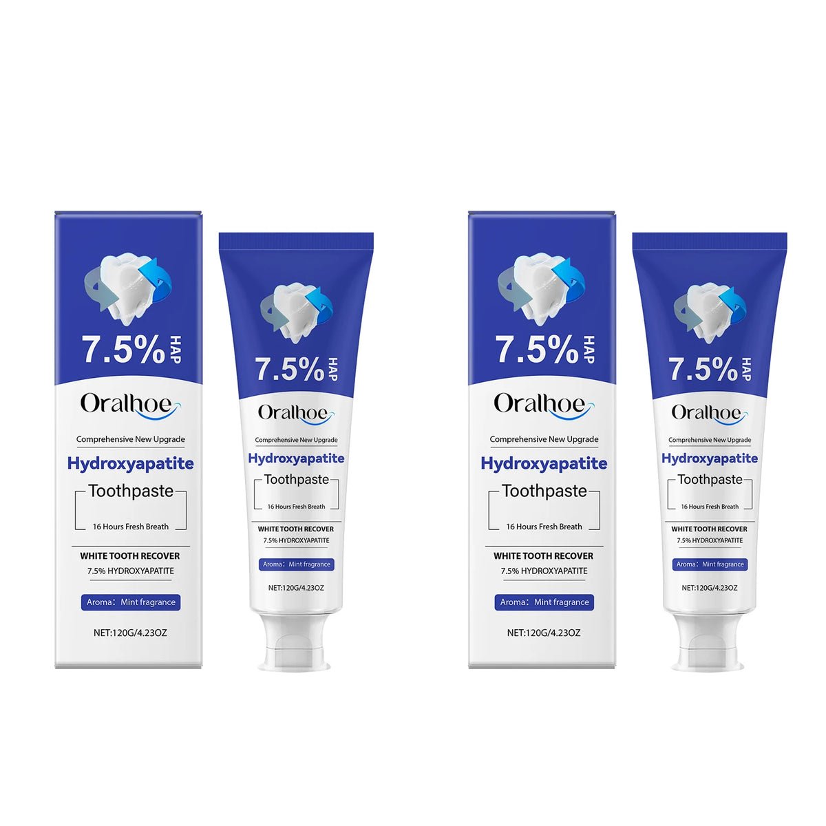 Oralhoe 7.5% Hydroxyapatite Toothpaste