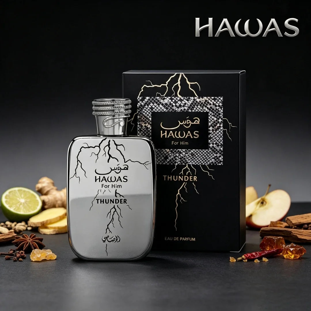 Hawas Thunder by Rasasi Eau de Parfum, 100ml