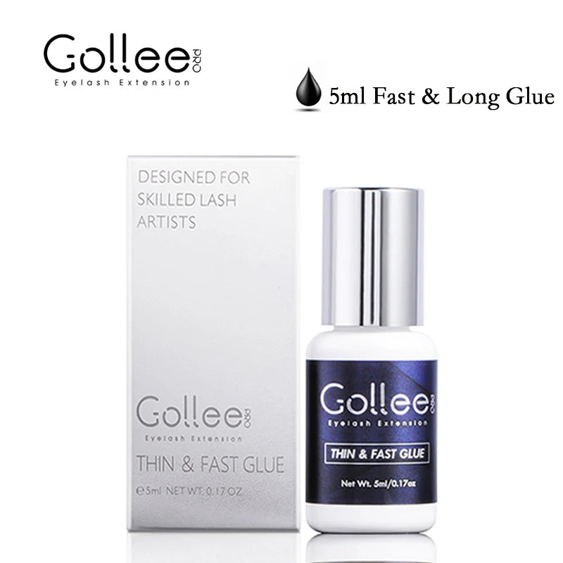 Gollee Eyelash Extension Adhesive, Fast-Drying