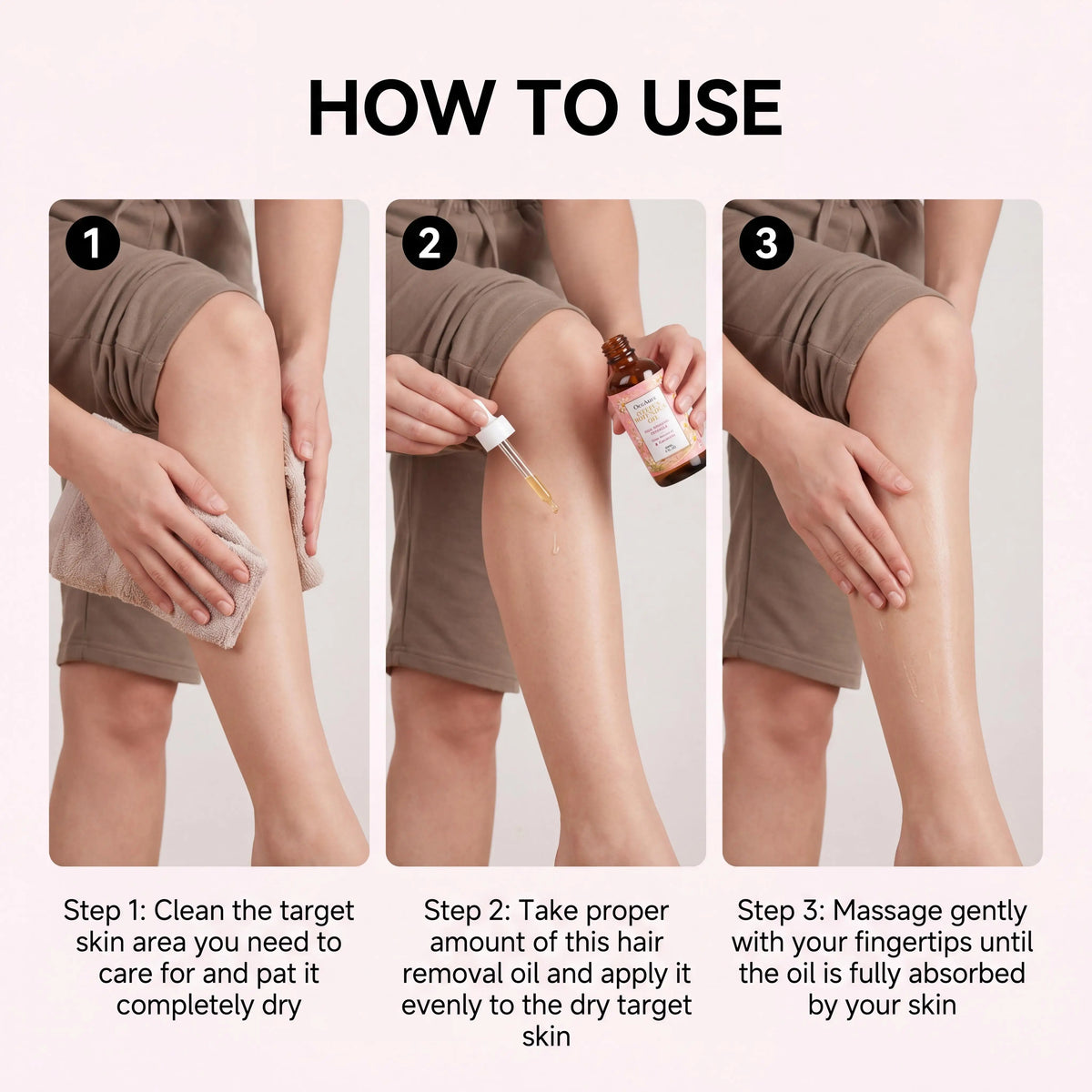 OceAura Rotundus Hair Removal Care Oil