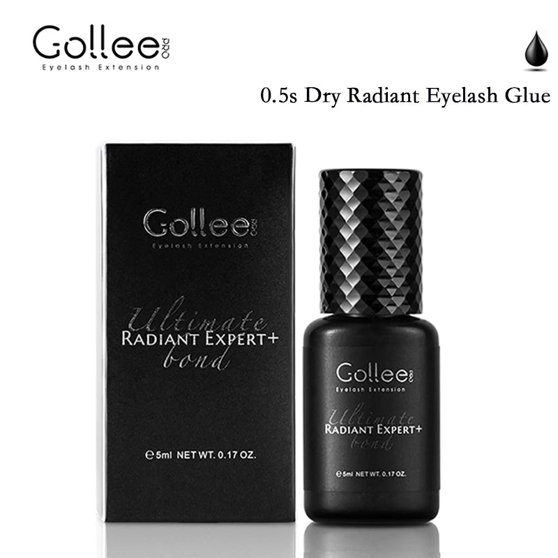 Gollee Eyelash Extension Adhesive, Fast-Drying