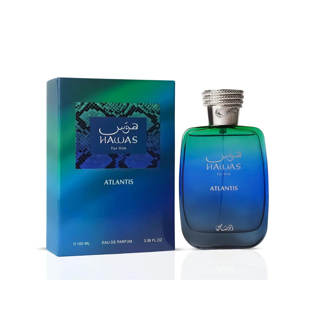 Rasasi Hawas Atlantis Eau de Parfum, 100ml