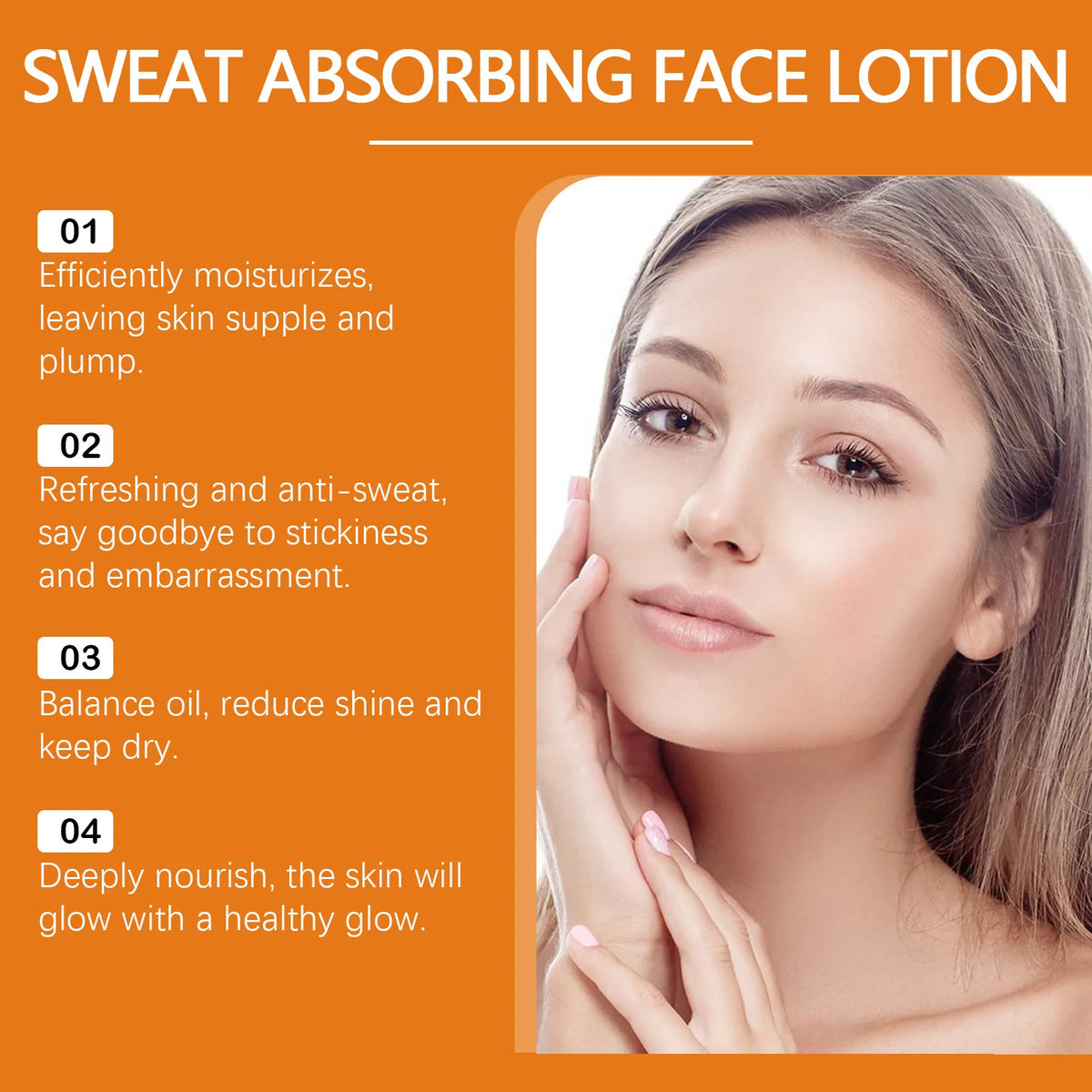 Sweat-Absorbing Face Lotion, 40g