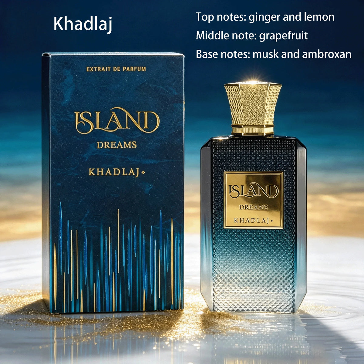Khadlaj Island Dreams Extrait de Parfum, 100 ml