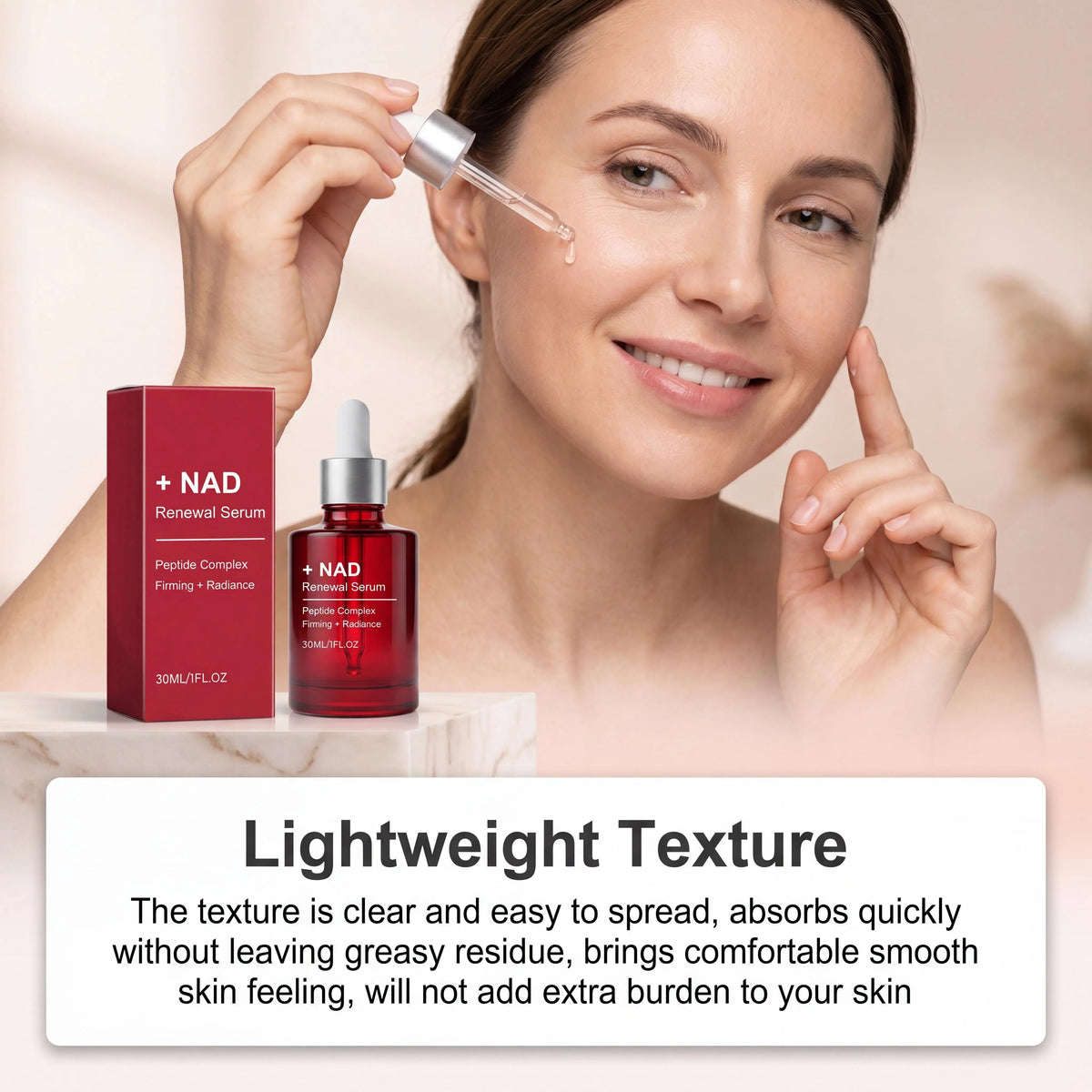 NAD Renewal Peptide Serum