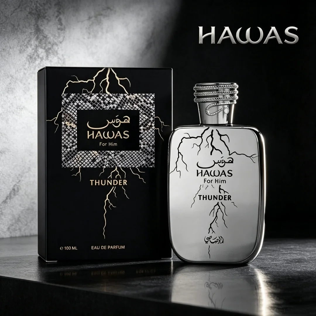 Hawas Thunder by Rasasi Eau de Parfum, 100ml