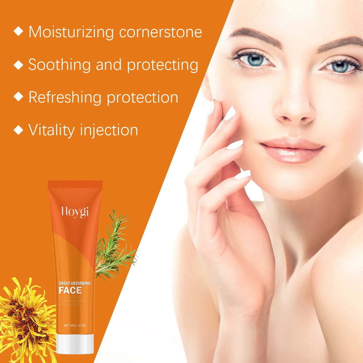 Sweat-Absorbing Face Lotion, 40g
