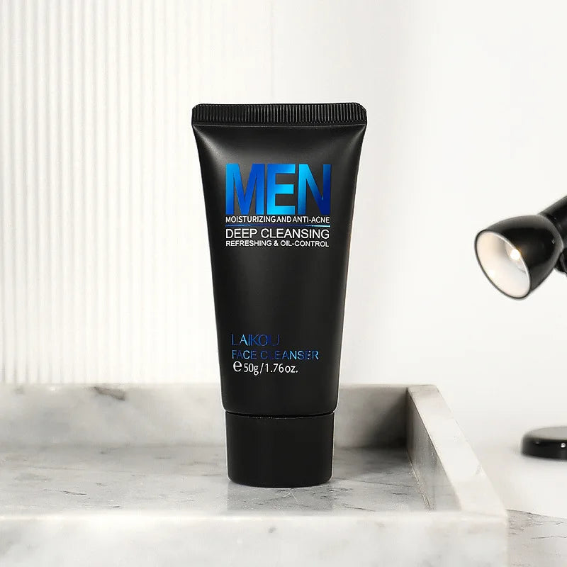 LAIKOU Men's Facial Cleanser, 50 g