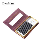 DeceMars 5D W-Shaped Eyelash Extensions, 12-Line Tray