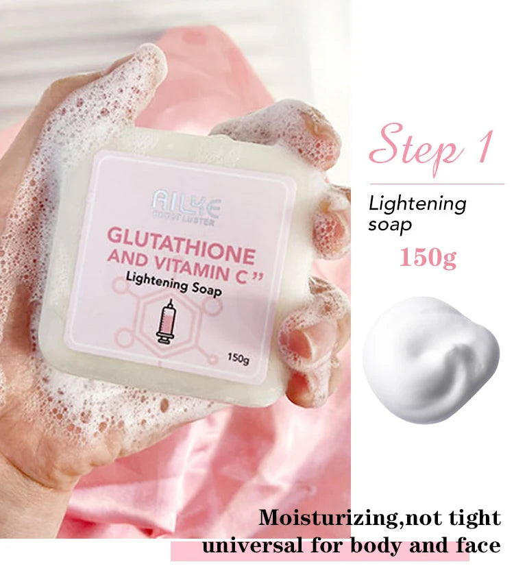 AILKE Glutathione and Vitamin C Body Care Set