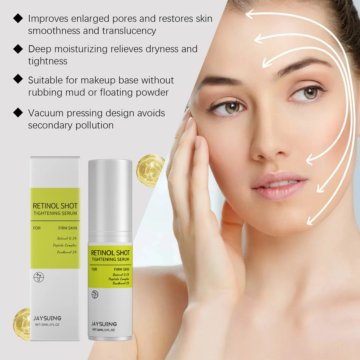 Retinal Tightening Serum and Firming Eye Cream