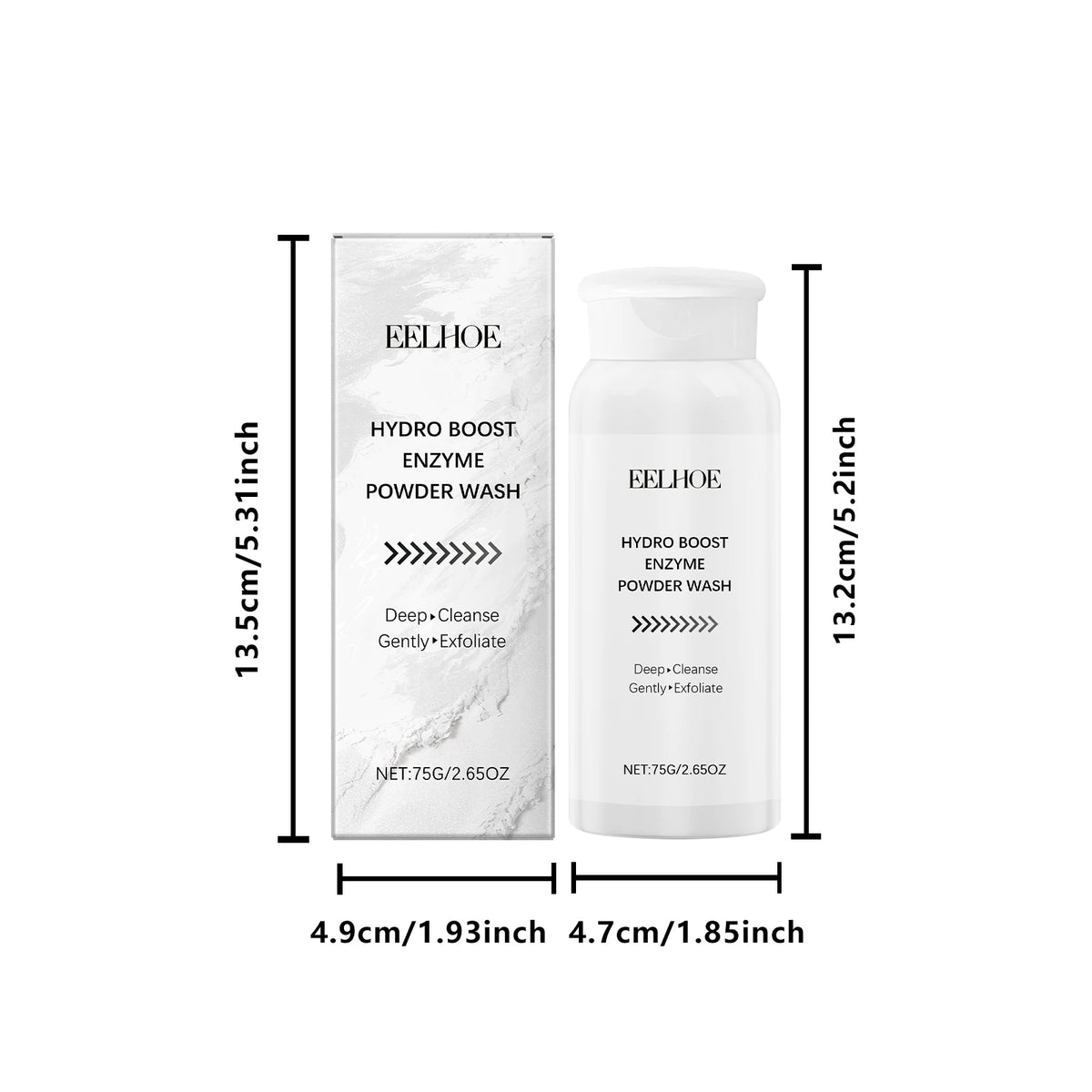 Eelhoe Enzyme Facial Powder Wash, 75 g