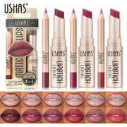 SAKSRAAR 2-in-1 Matte Lipstick and Lip Liner Set