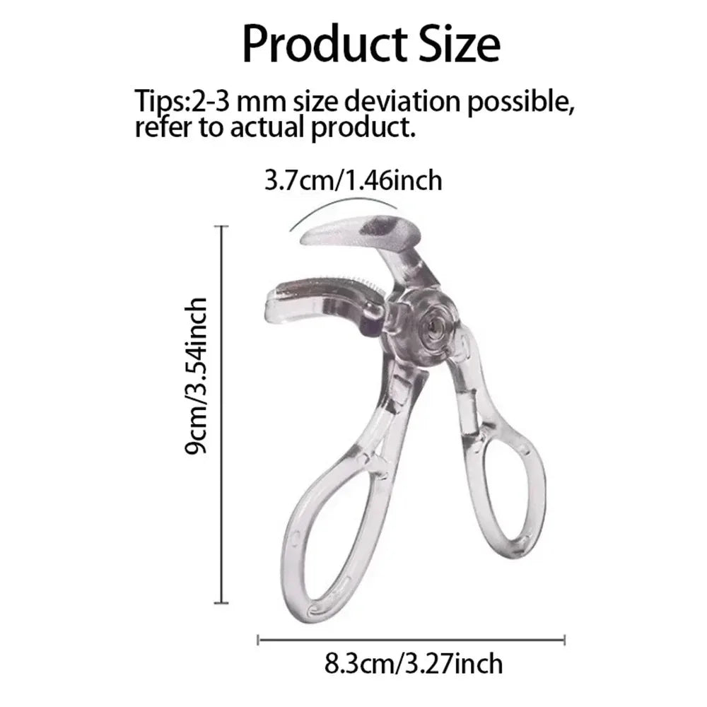 Dual-Type Eyelash Curler with Comb