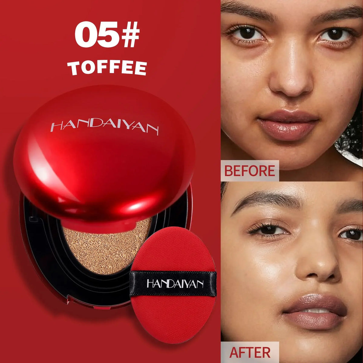 Air Cushion Foundation, 5 Shades