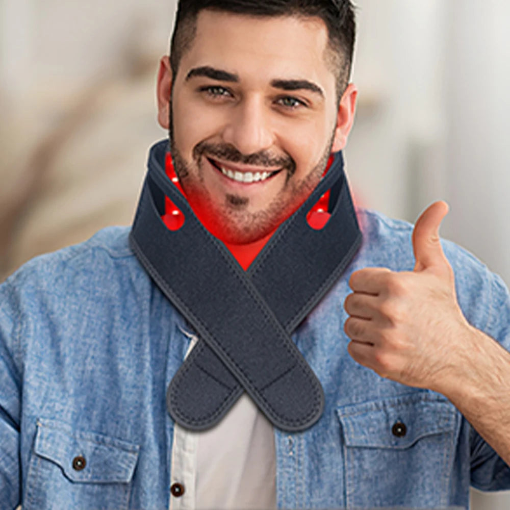 Astarexin 660nm and 850nm Red Light Therapy Neck Wrap