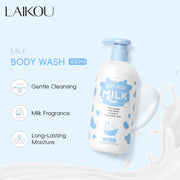 LAIKOU Milk Body Wash, 400ml