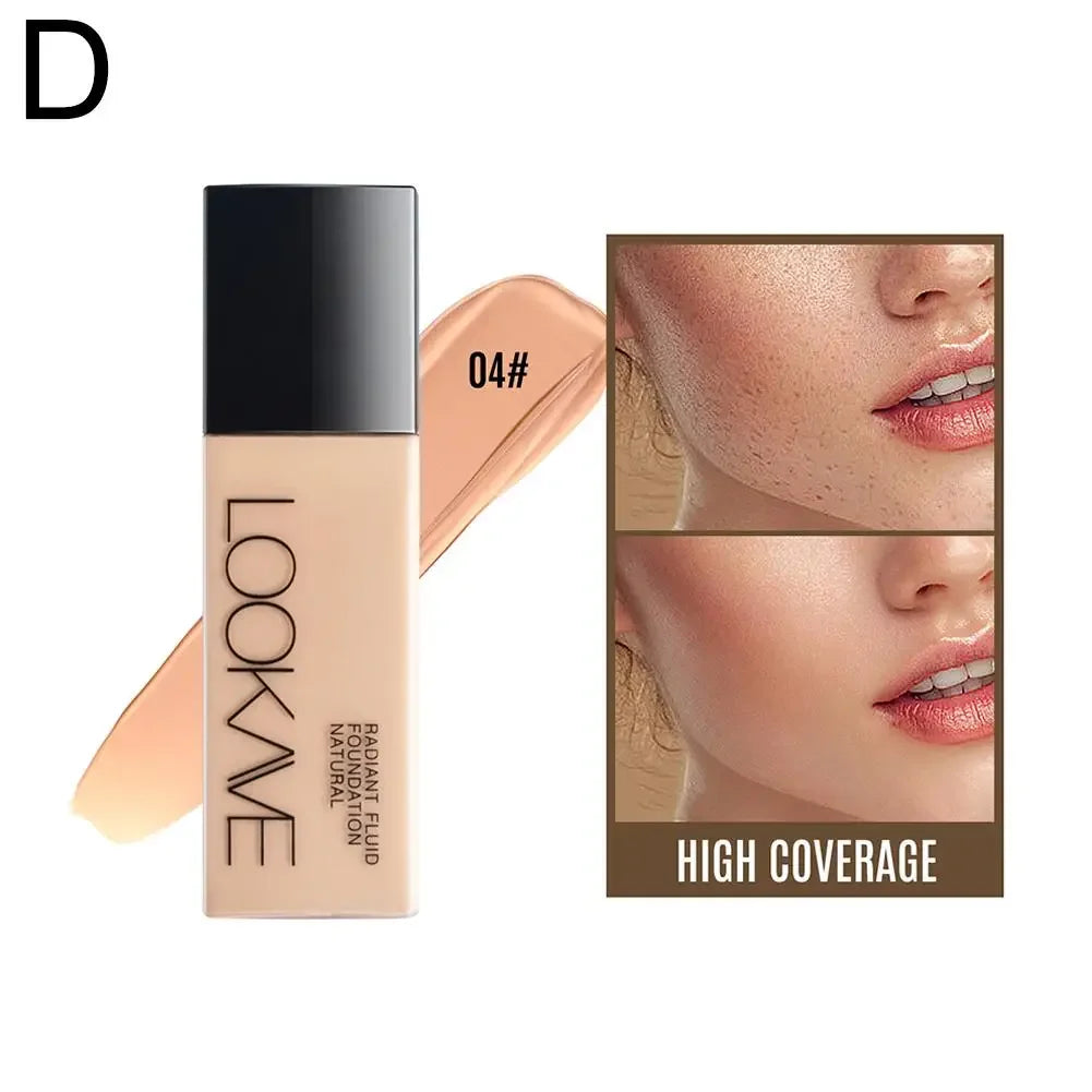 LOOKAVE Natural Matte Liquid Foundation, 21g