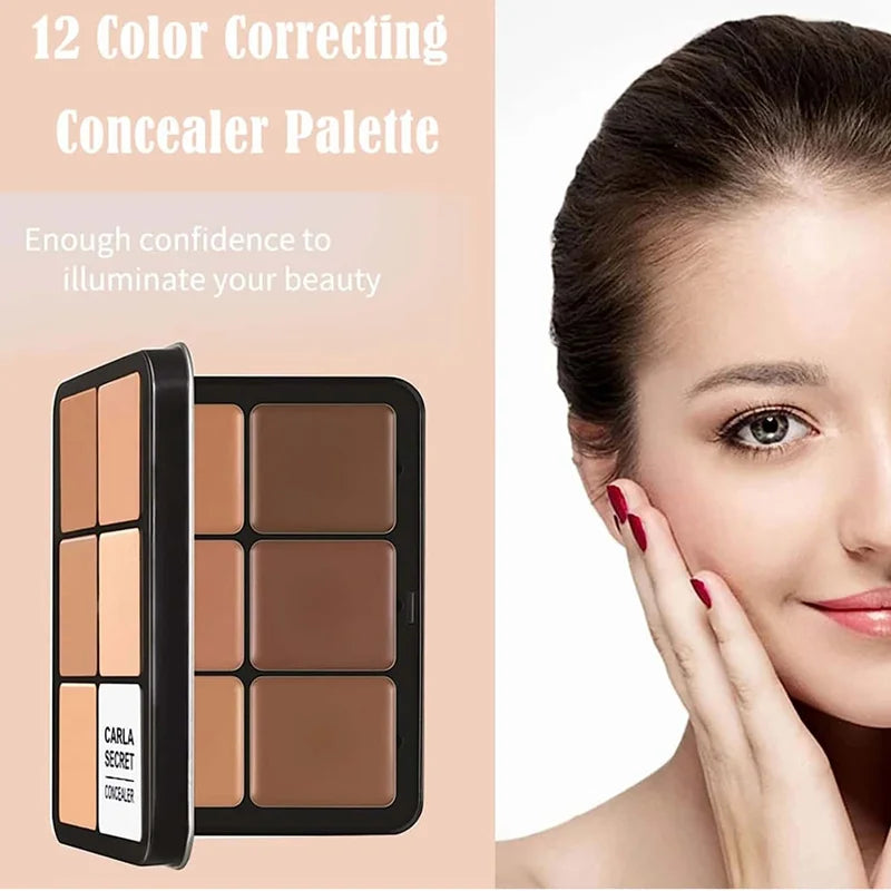 12-Color Cream Concealer Palette