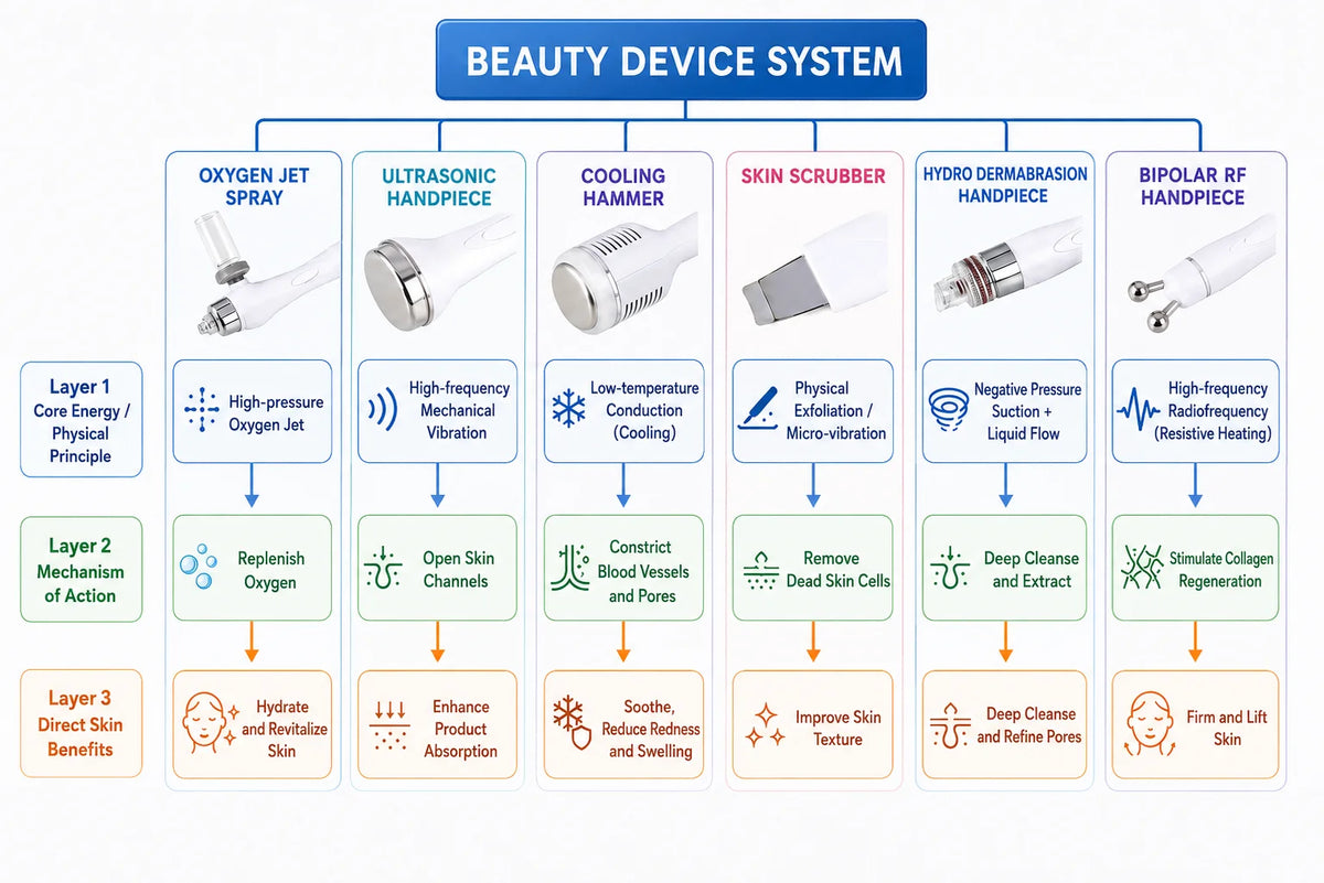 Professional 7-in-1 Hydra Facial Machine