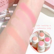HISYI Soft Fog Blush Stick for Lips and Cheeks