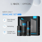 LAIKOU Men's 3-Step Skincare Set