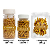 Vitamin E Facial Serum Capsules, 90 Capsules