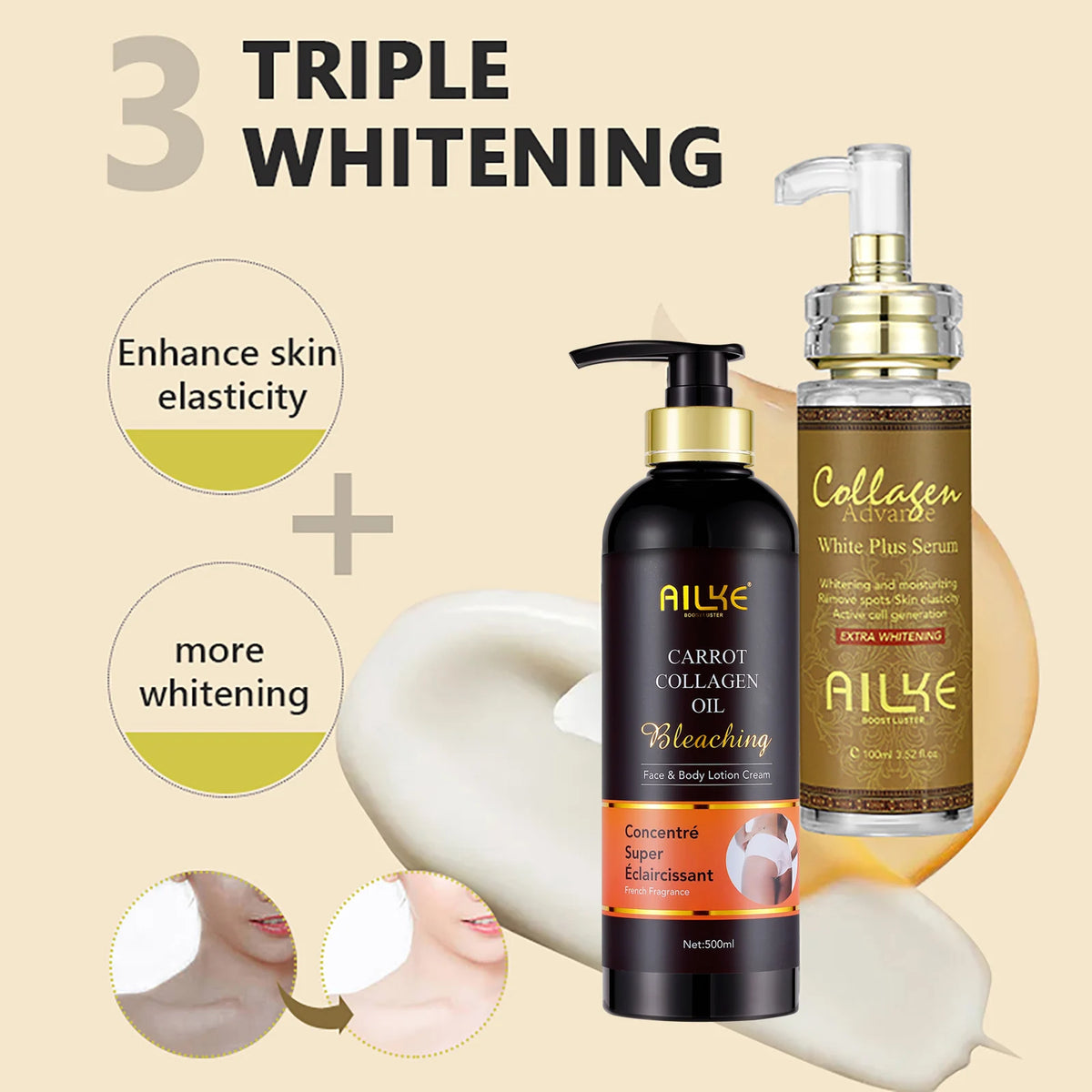 Collagen Facial and Body Essence Lotion