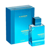 Al Haramain Amber Oud Aqua Dubai Eau de Cologne, 2.0 oz