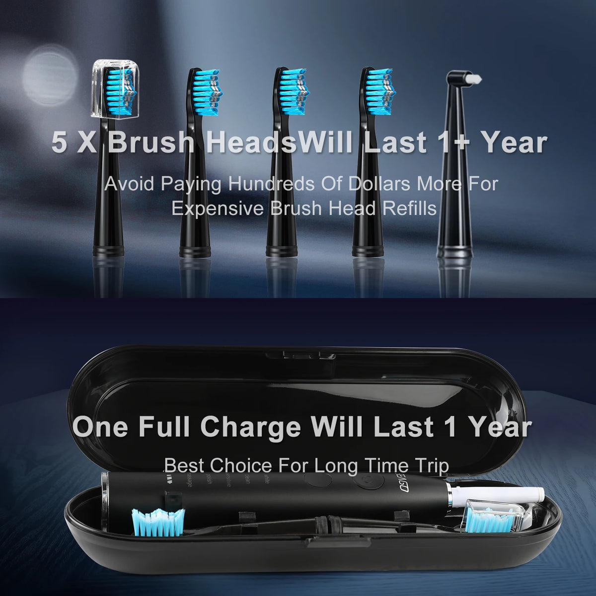 Seago SG-575 Rechargeable Electric Toothbrush
