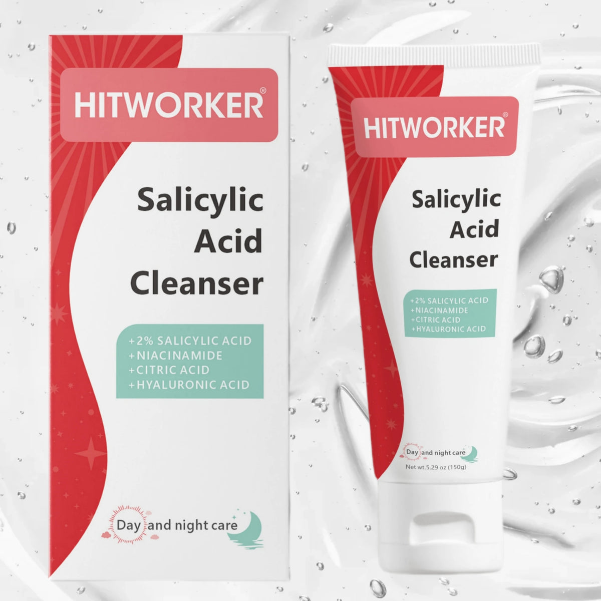 Salicylic Acid Foaming Facial Cleanser, 150 g