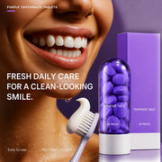 Purple Teeth Whitening Tablets, 30 Pieces