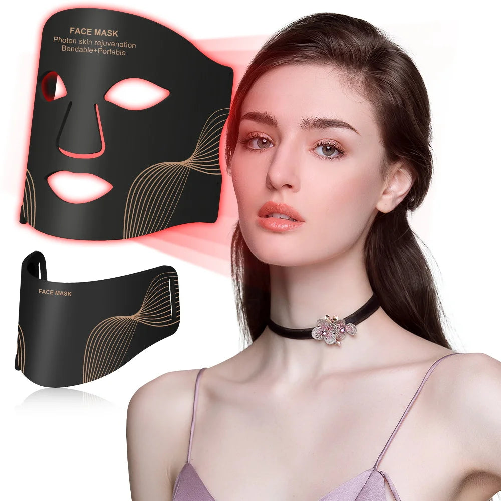 7-Color LED Face and Neck Mask