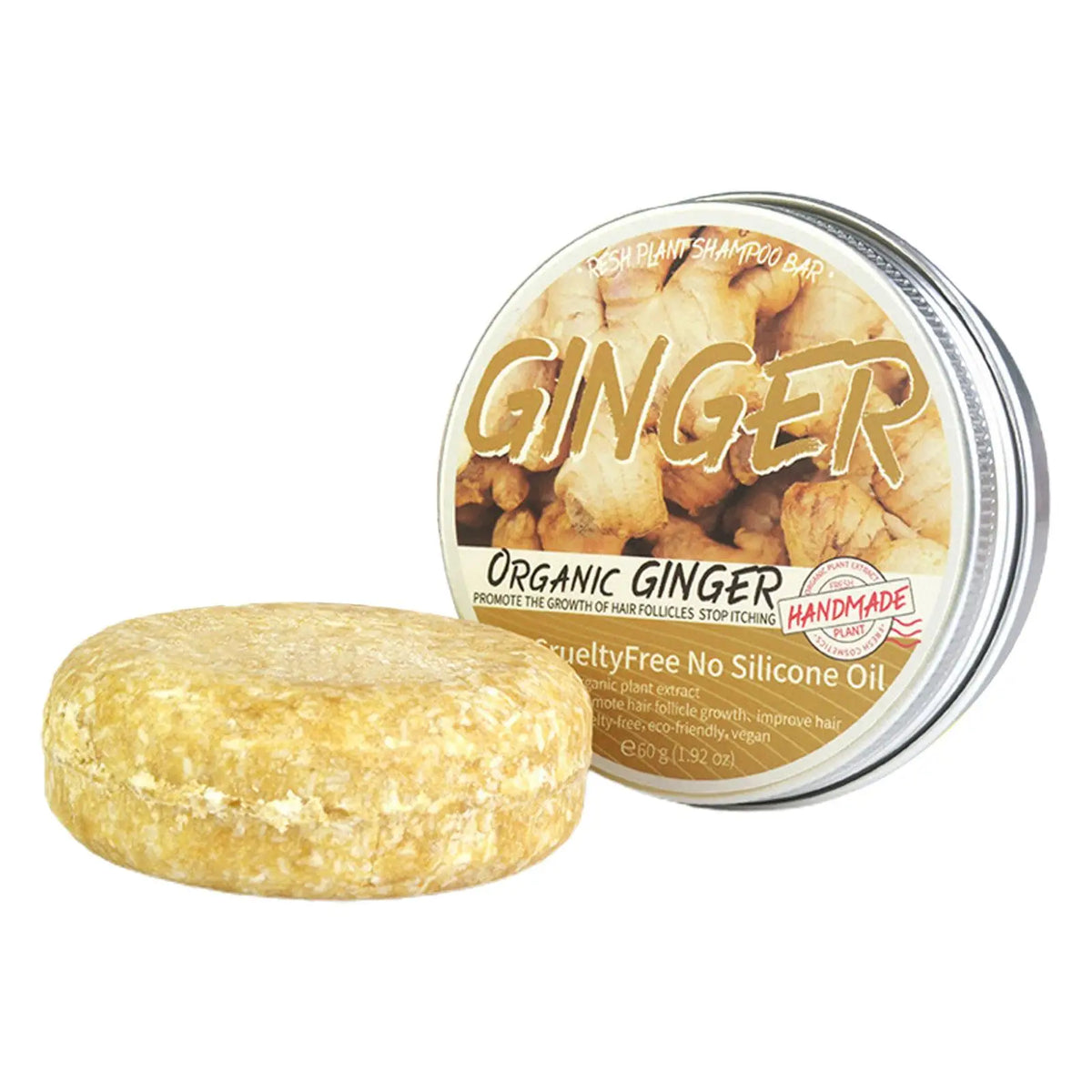 Ginger and Polygonum Hair Shampoo Bar