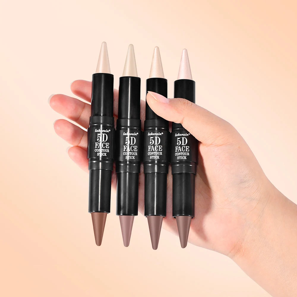 Dual-Ended Contour and Highlighter Stick