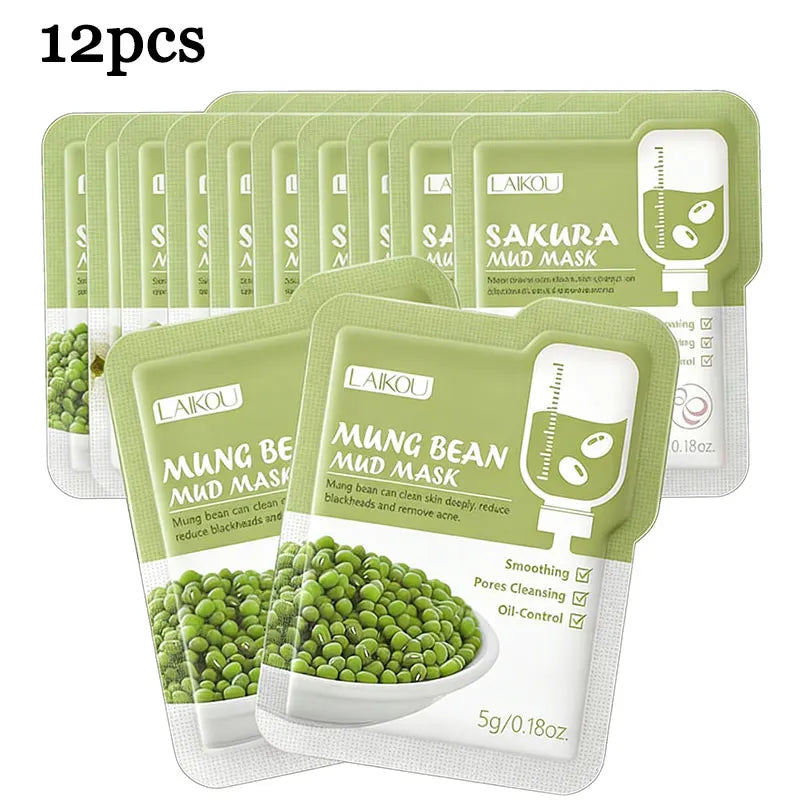 12-Piece Sakura Mud Mask Set