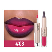2-in-1 Matte Lip Liner and Crystal Lip Gloss