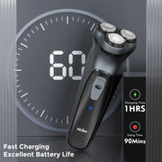 SEJOY BLASTO1 Rechargeable Electric Shaver with Floating Heads