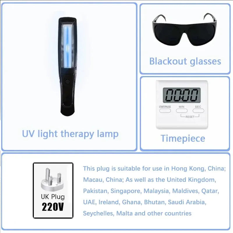 311nm UVB Phototherapy Lamp