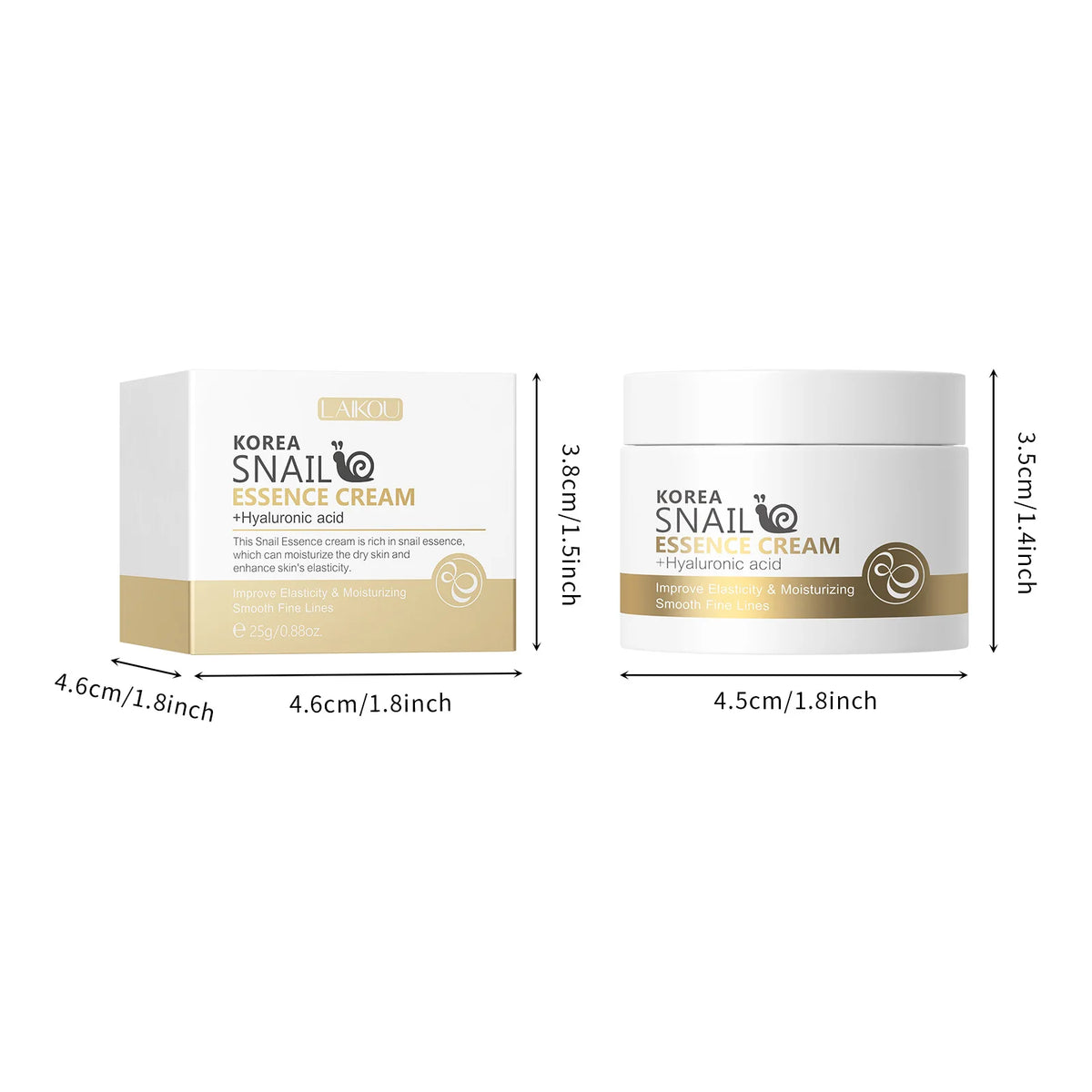 LAIKOU Snail Face Cream, 25g
